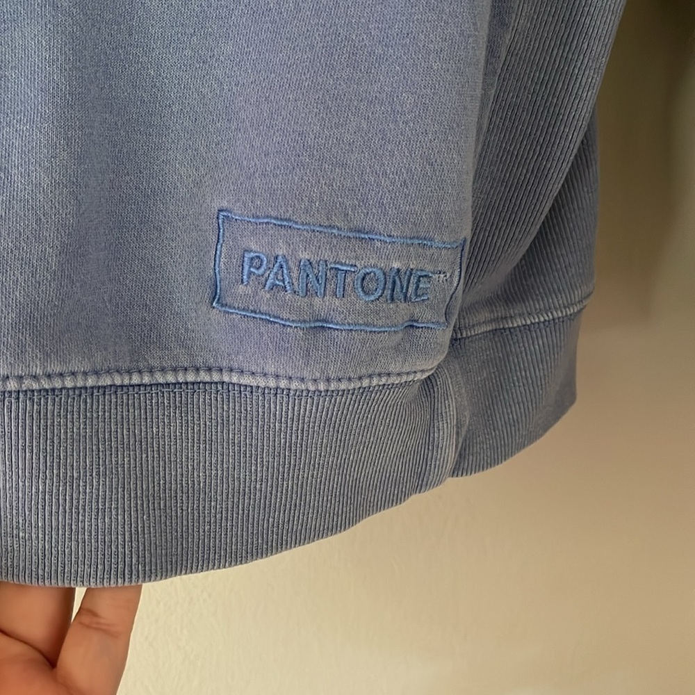Pantone Blue Crewneck Sweater Size 1X - Picture 4 of 5